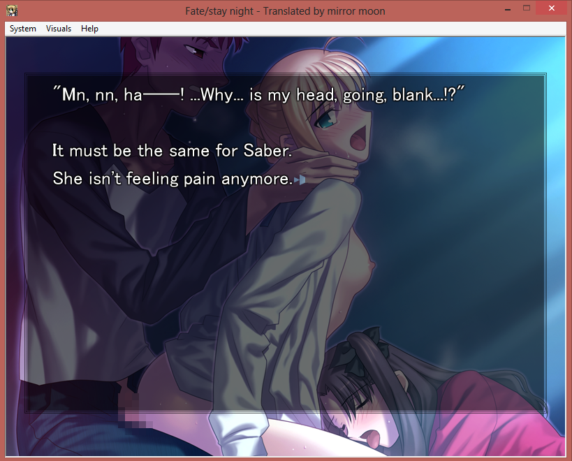 Fate Stay Night Visual Novel H Scenes