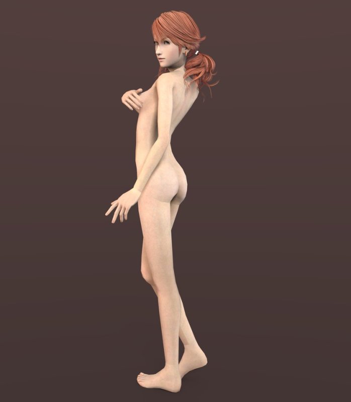 Nude vanille model