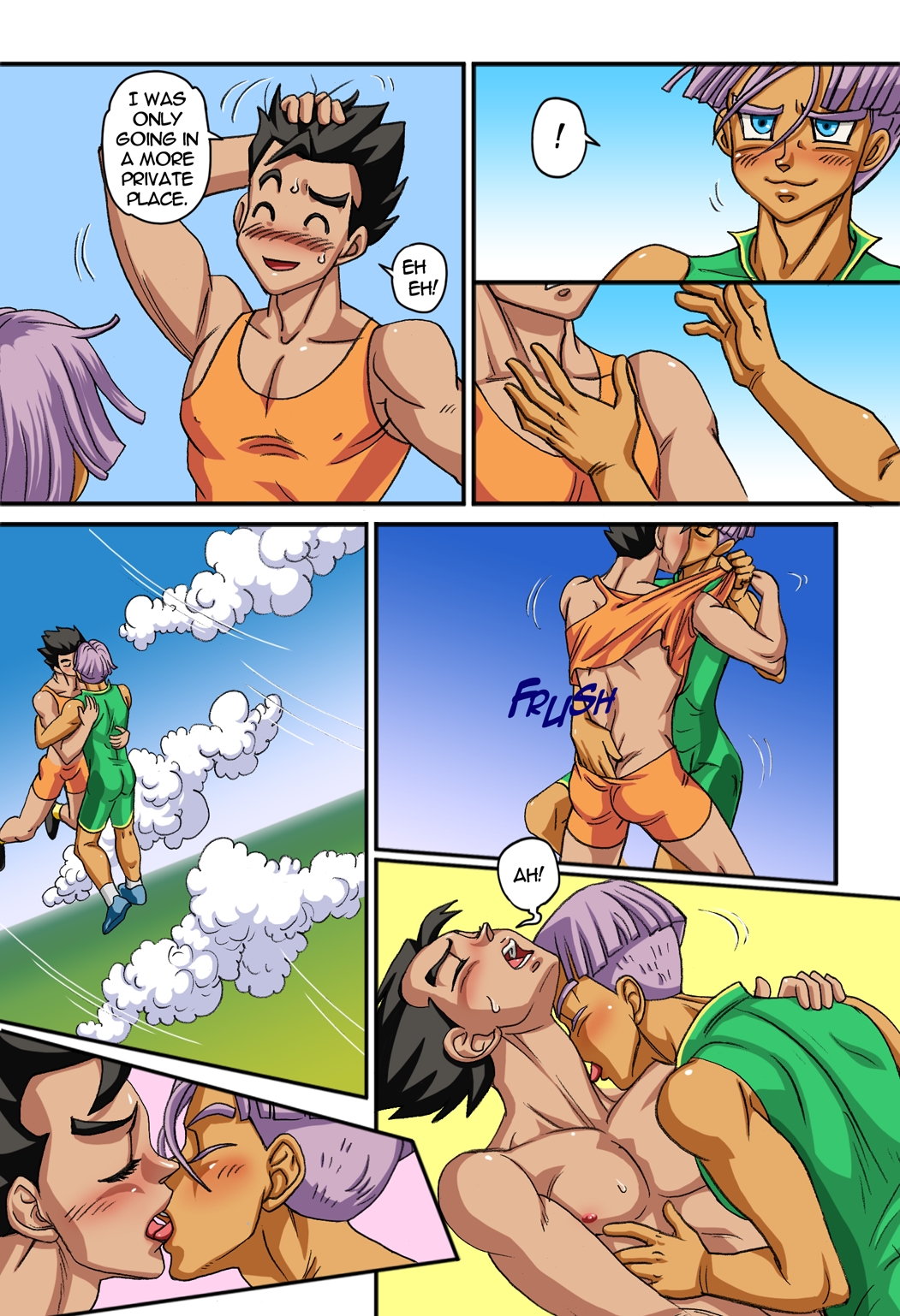 Goten And Trunks Yaoi Comics