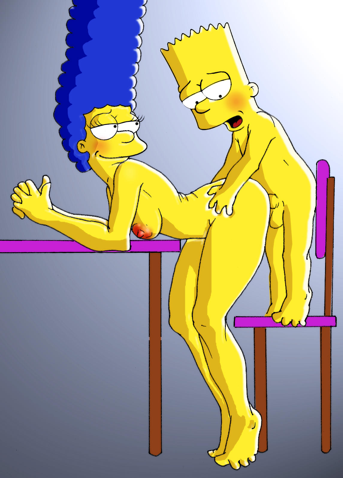 marge simpson and hentai Bart