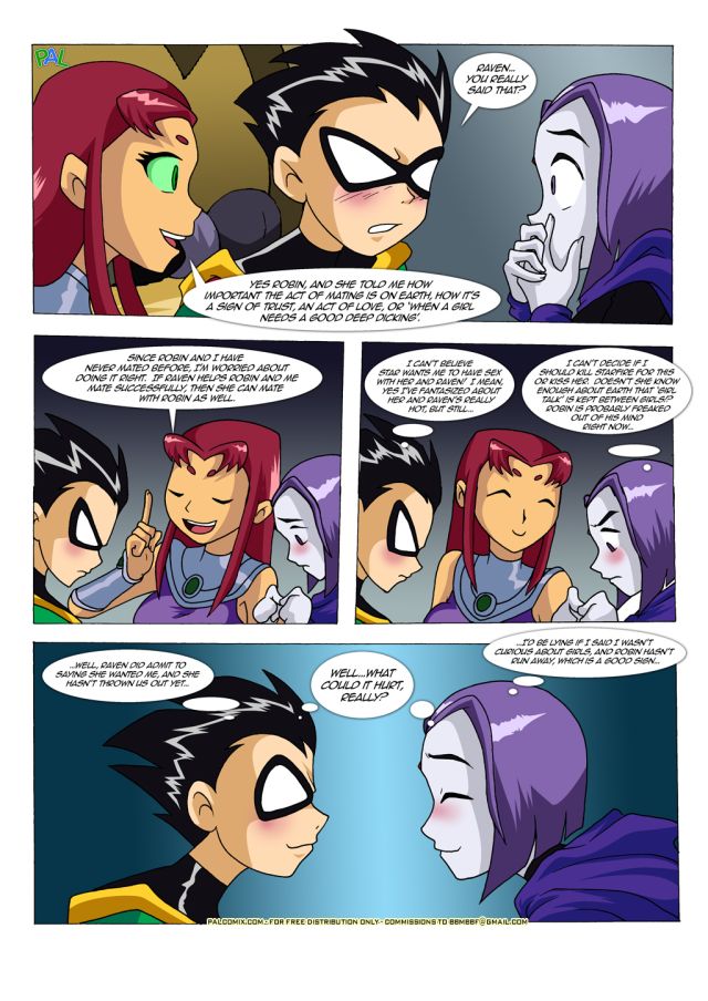 Starfire Hentai Comics