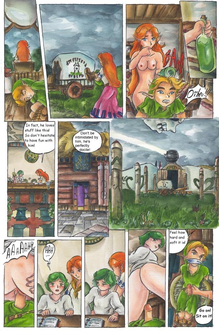 Zelda And Anju Hentai