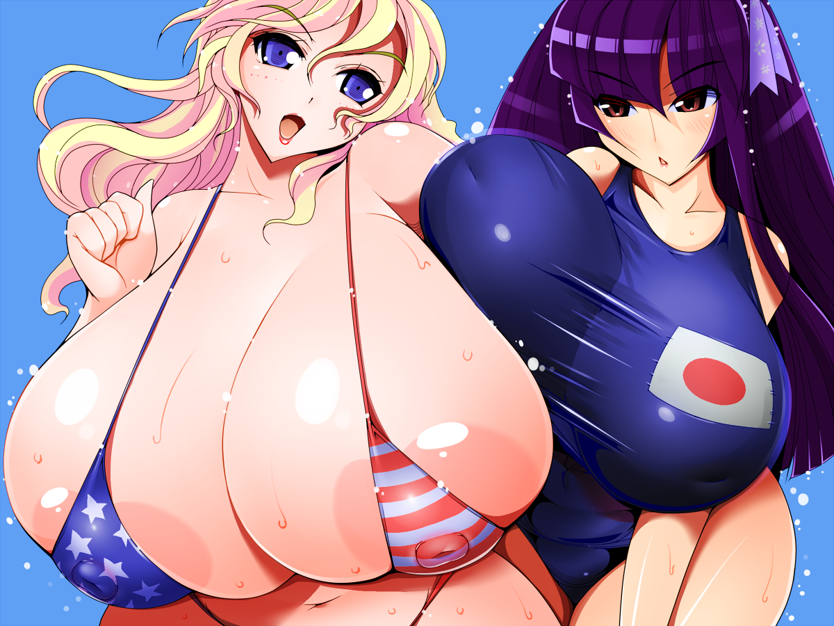 Biggest boobs in anime