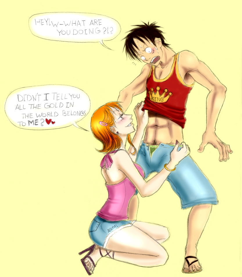 One Piece Hentai Nami X Luffy