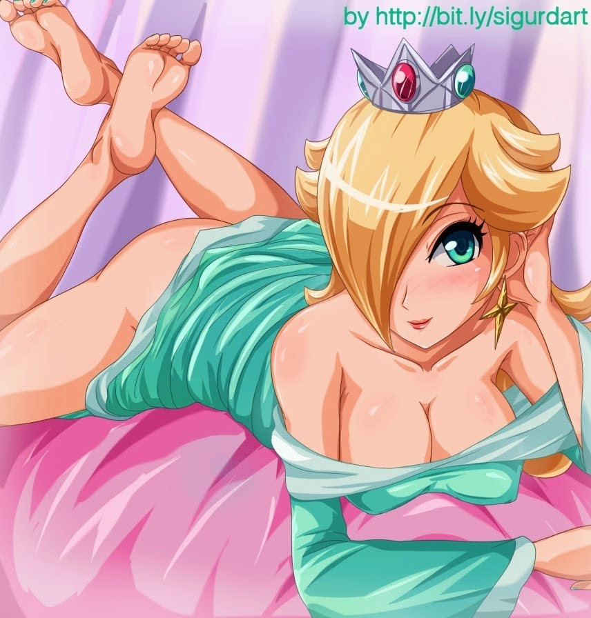 Very valuable princess peach rosalina hentai have