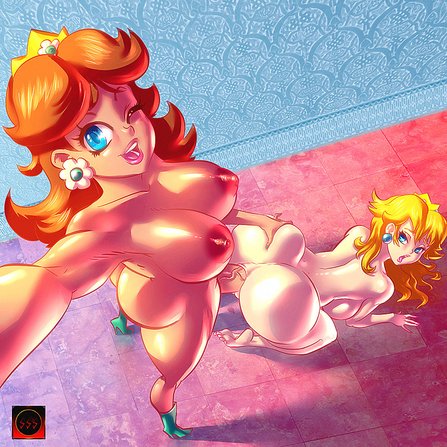 Princess Peach And Daisy Lesbian Sex