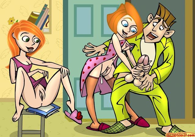 anime porn hentai clip kim possible comic having ron stoppable