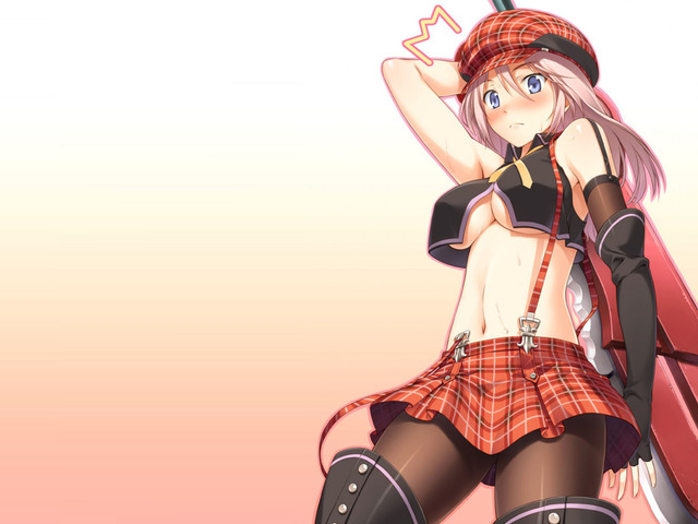 arisa hentai hentai albums girl galleries hair blush blade arisa iriinchina amieera god eater userpics blue eyes elbow gloves burst hat artifacts long pink underwear weapon categorized wallpapers wielding