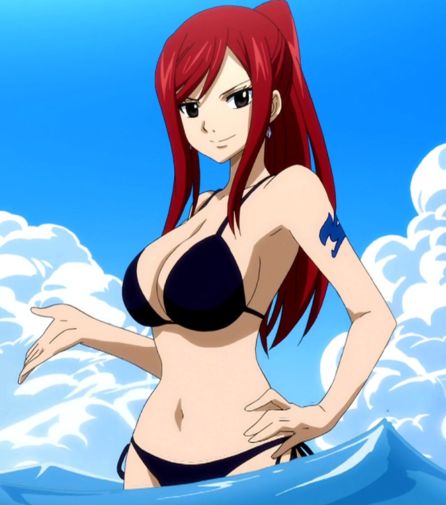 cage hentai hardcore cage swimsuit ring erza fairytail blac ronan