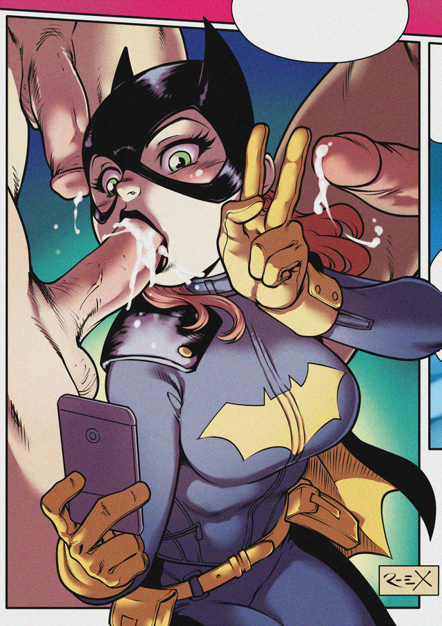 comic hentai porn comics batgirl cock sucking takes selfie