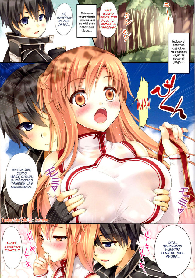 de manga porn video hentai manga doujinshi color luna asuna sao poringa miel