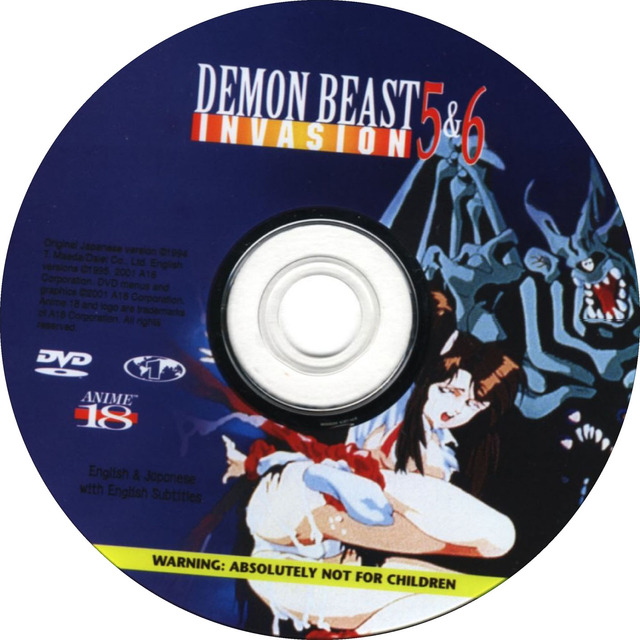 demon beast invasion hentai english beast demon invasion dvdd disk