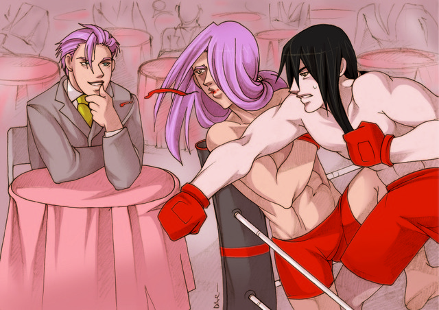 dragon pink hentai hentai dbz club dragon kai fanart yaoi gay ball bishonen muscle dbkai bara saiyan gohanxtrunks daeva hobos fight boxing