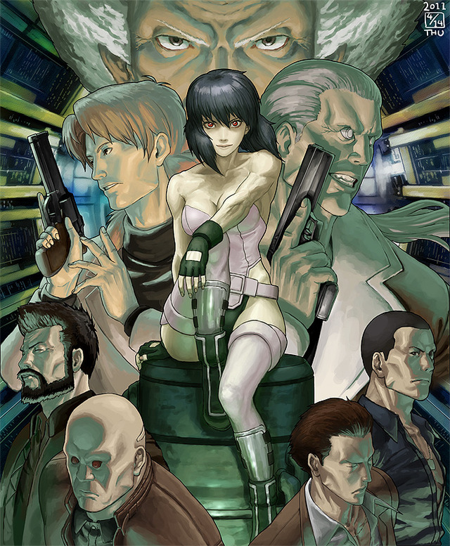 ghost in the shell hentai porn gallery misc ghost safe shell xii illustration studio ghibli ikeda