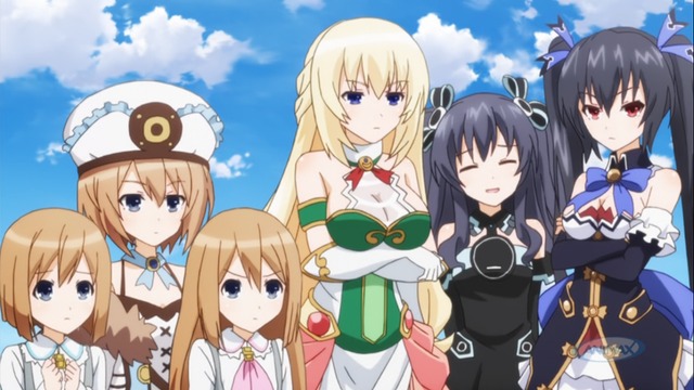 harem time the animation hentai animation hyperdimension neptunia