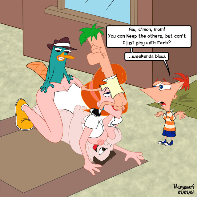 hentai porn toon hentai xxx galleries pics toon part phineas ferb