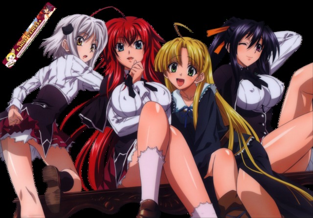 high school dxd hentai school high dxd grupo ainoa reducido