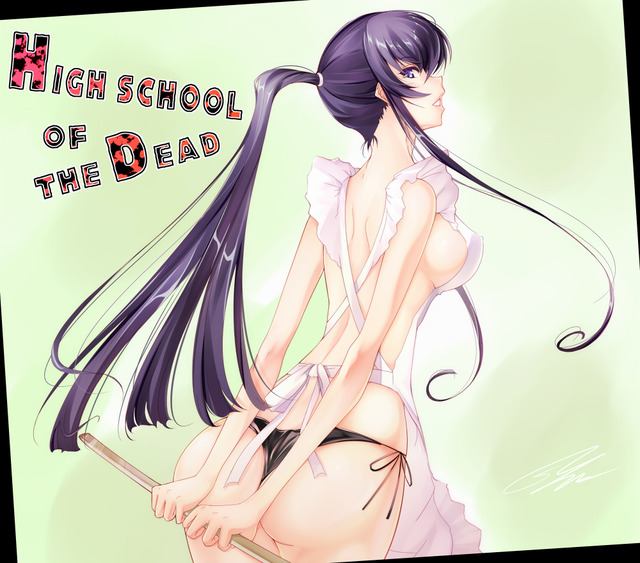 highschool of the dead hentai anime hentai school high dead breasts