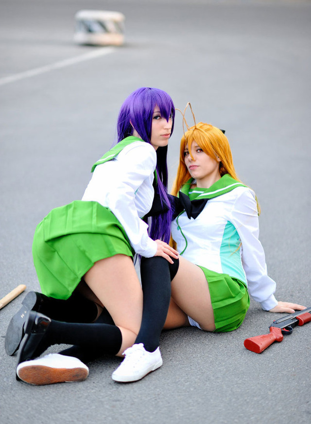 highschool of the dead hentai hentai galeria highschool dead cosplay saeko busujima hotd rei miyamoto