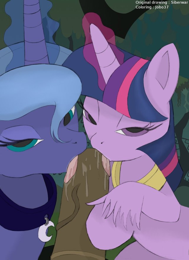 magical twilight hentai little pony friendship magic twilight princess luna sparkle cefc siberwar jobo