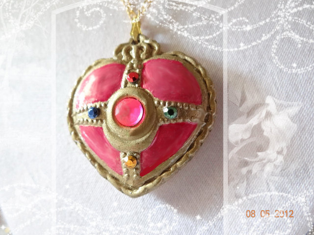 sailor senshi venus five hentai size heart fullxfull listing lsz pgsm necklace locket compact