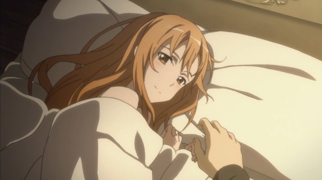 sex exchange hentai scene asuna implied