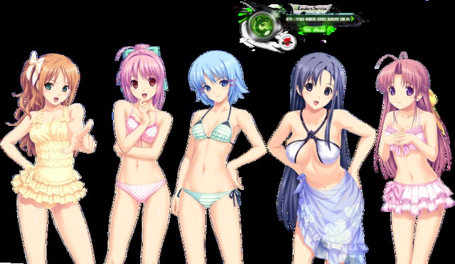 tropical kiss hentai render bikini hinata kiss aoi tropical saotome izumi hanabi matsuri minazuki koutaro nagi himuro rikka grupal