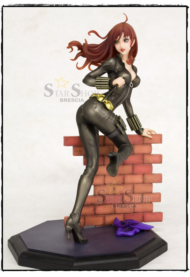 widow hentai black madhouse foto varie pvc figure widow marvel costume grey bishojo shunya yamashita covert ops