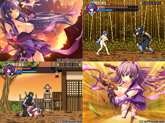 2 hentai game hentai game games sidescrolling kunoichi iku kunochi