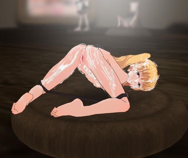 3d custom girl hentai bdsm girl blonde hair cum ass tears pussy nude down bondage custom twintails bottom eeda ffdeaddacc