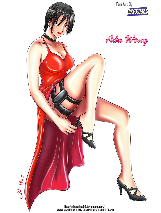 ada wong hentai art sexy ada wong dkstudios