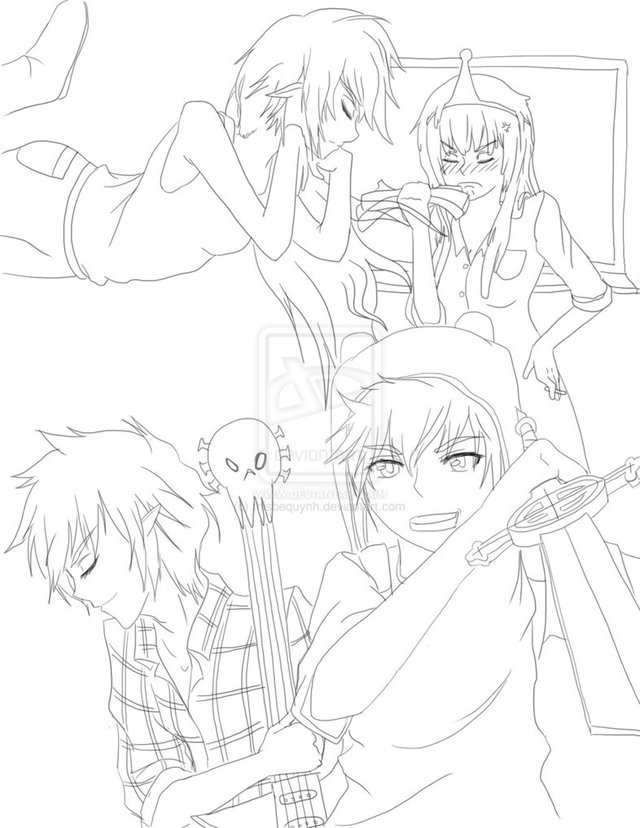 adventure time hentai pictures time manga adventure pre digital morelikethis wip thisbequynh