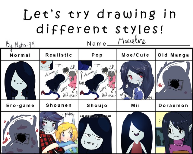 adventure time marceline hentai style morelikethis meme darelated deviousfun marceline natto