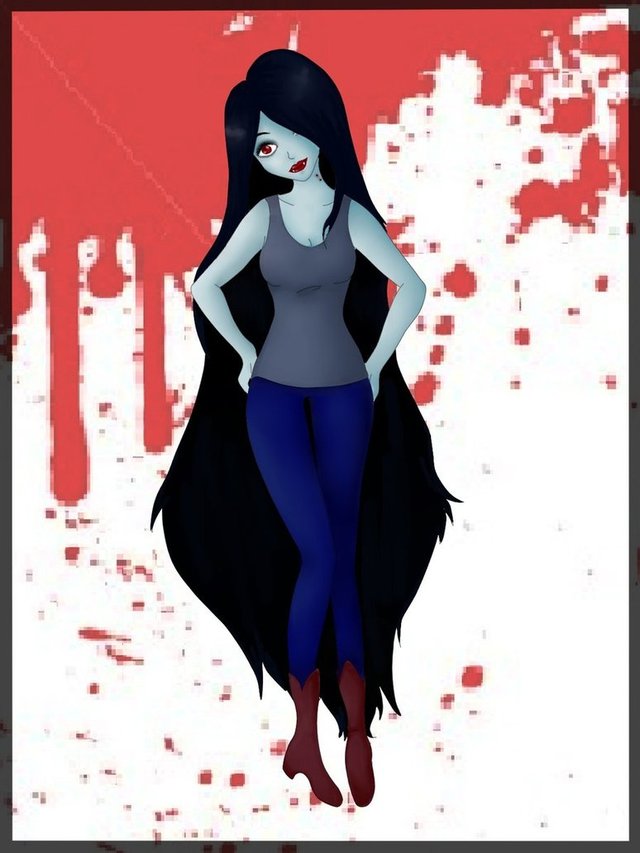 adventure time marceline hentai pre digital morelikethis queen vampire fanart drawings marceline zeldafreak