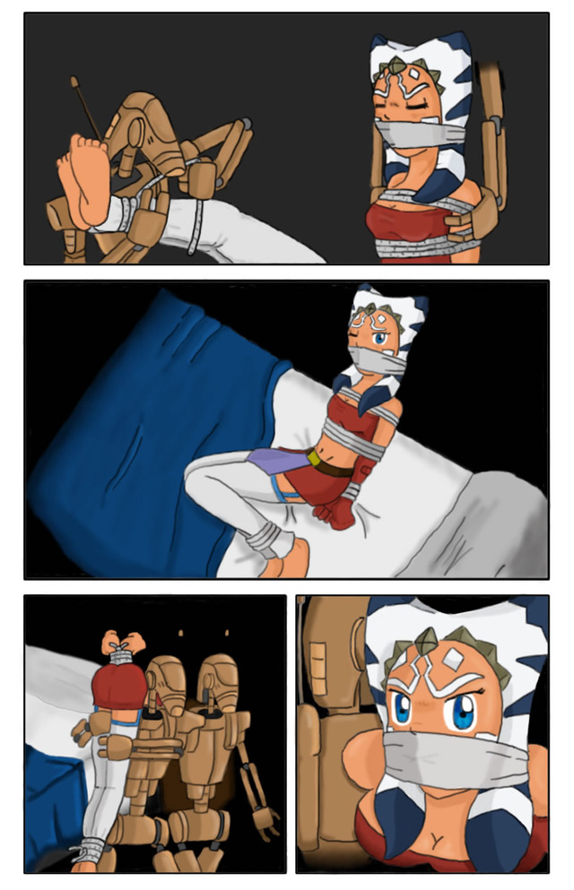 ahsoka tano hentai comic from ahsoka tano captured minicomic blackekiz