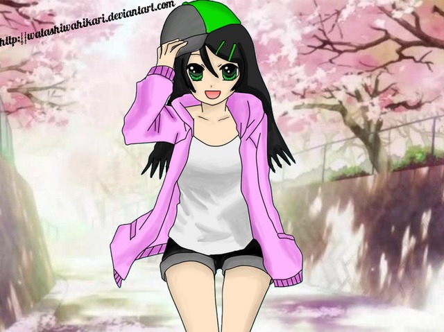 aki izayoi hentai game manga chan digital morelikethis sakura saya drawings trees watashiwahikari fasq