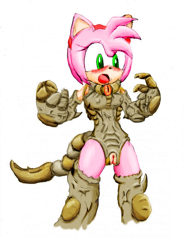 amy rose e hentai hentai episode blush pussy amy eyes armor sonic red furry one rose green eye hedgehog dca living edb clothes hairband parasite bedefdef biosuit