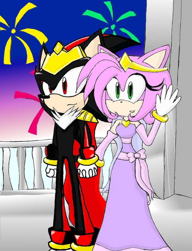 amy rose e hentai art amy shadow queen rose family king animegirl