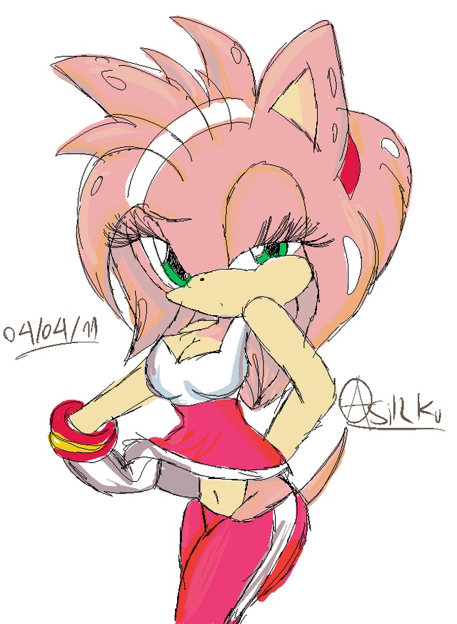 amy rose e hentai art amy sexy rose pixel asikku