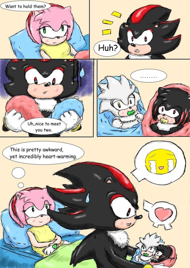 amy rose e hentai art amy pre shadow family viraljp