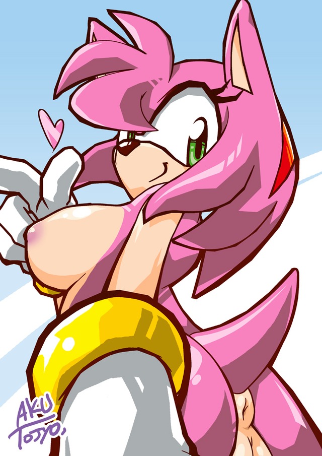 amy rose e hentai breasts pussy anus amy sonic simple furry rose hedgehog background tojyo