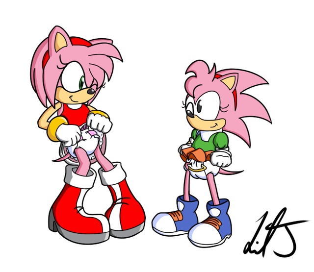 amy rose hentai game art amy generations rose commissioned padded mysteriousmrx dubws