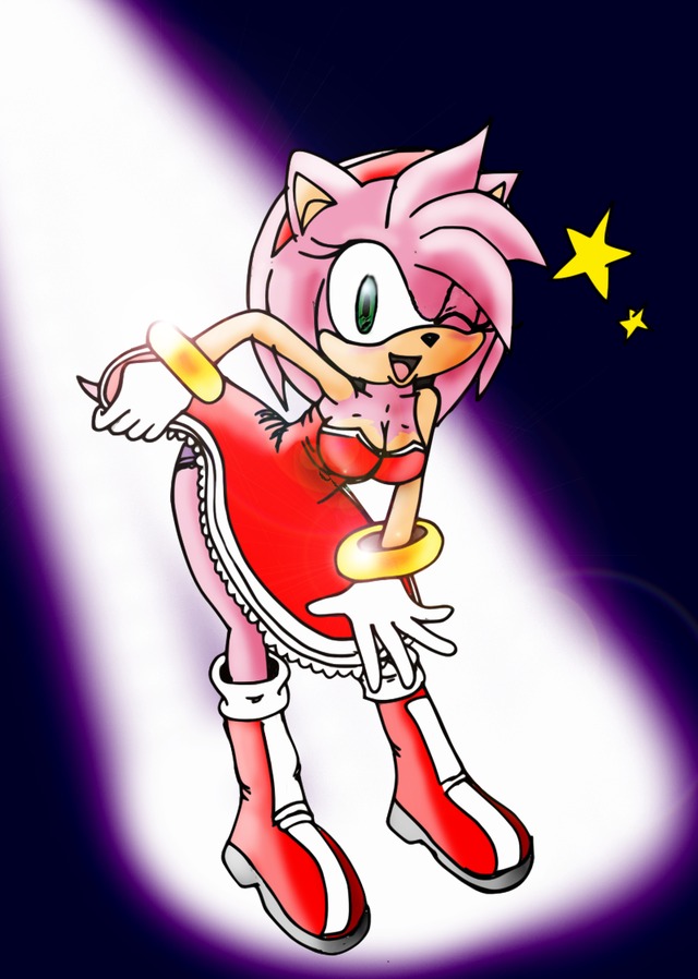 amy rose sonic hentai art amy sexy rose raianonzika cyi