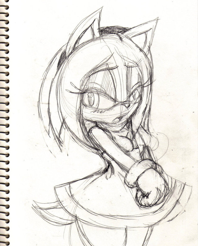 amy rose the hedgehog hentai amy pre morelikethis sketch traditional fanart rose drawings poll wip mhedgehog lvex