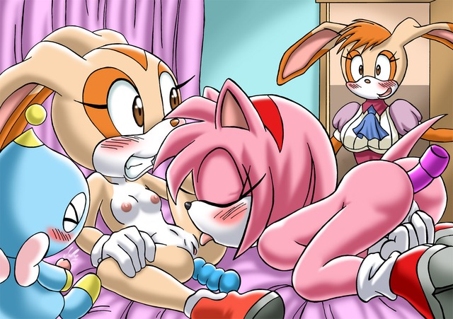 amy rose the hedgehog hentai hentai amy data sonic team cat cream rose vanilla blaze rabbit caebb