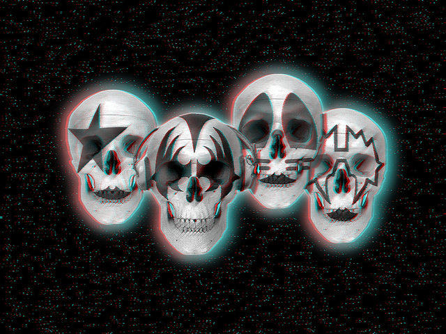 anaglyph hentai pre date skull anaglyph kizz geosammy