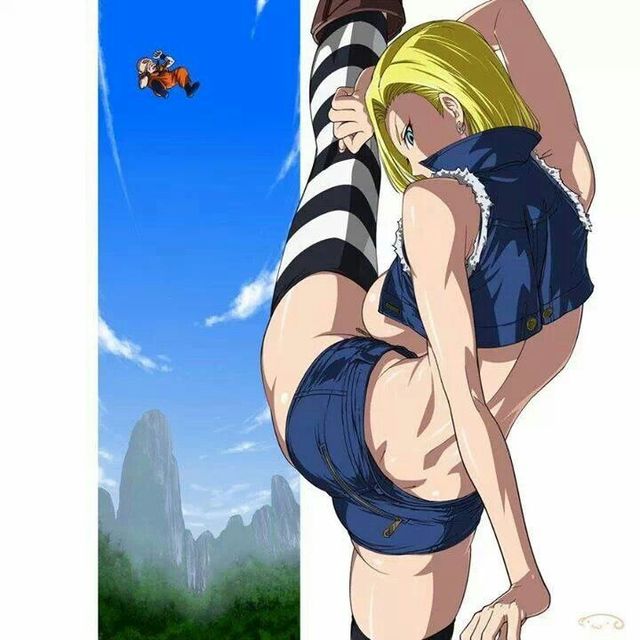 android 18 and goku hentai gabaflo