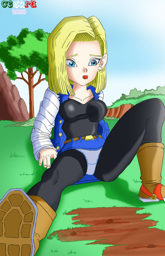 android 18 dragon ball z hentai art dragon android ball cesaru ndm andride