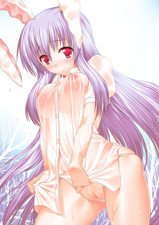 animal ears hentai hentai vol albums galleries breasts nipples see picture categorized wallpapers bunny moe pantsu animal ears through touhou wet cameltoe clothes inaba reisen udongein suzume inui