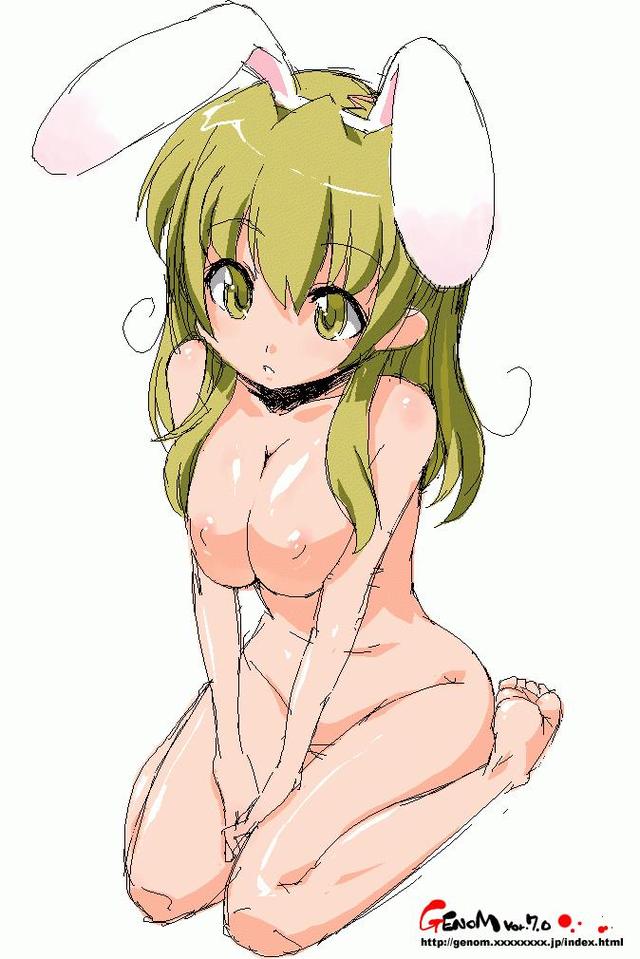 animal ears hentai breast breasts animal ears squeeze